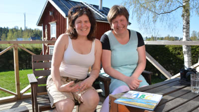 Kristina Svels och Anita Storm har skrivit en ABC-bok om världsarvet.