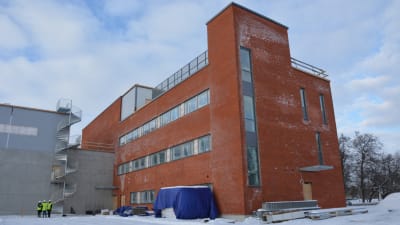 Energilaboratoriet på Brändö ska vara inflyttningsklart till sommaren.