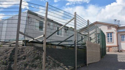 Skolbaracker vid Sirkkala skola i Åbo