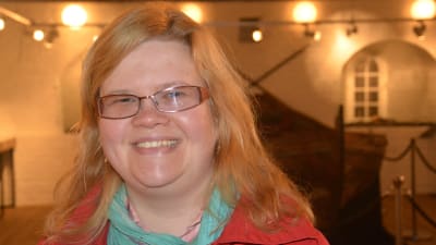 Tf museichef Laura Lotta Andersson i Hangö.