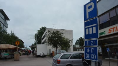 Köpmansgatan i Karis.