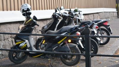 Mopedparkering av Borgå