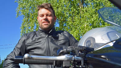Motorcykelpolisen Staffan Söderström