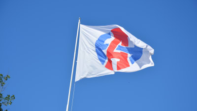 Rederiet Alfons Håkans flagga.