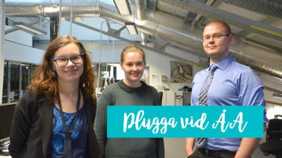 Anna Sell, Amanda Hannuksela och Roland Engström
