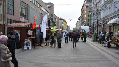 Valgatan i Åbo 2017.