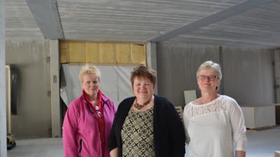 Bodil Backlund, Ann-Christine Ede och Marianne Lasén