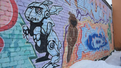 Graffiti vägg