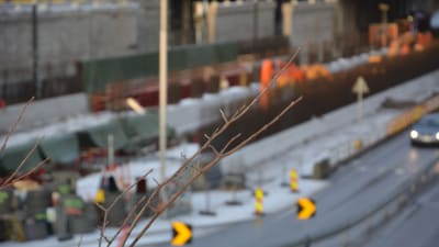 T3-sjukhusbygget vid ÅUCS och Helsingforsvägen.
