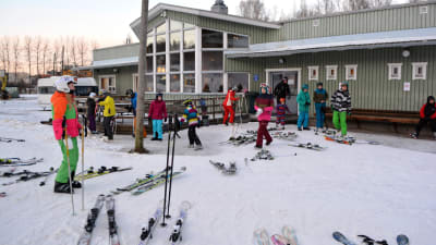 Cafét vid Kokonbacken.