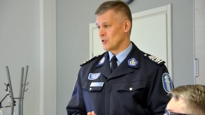 Österbottens polisinrättningschef Risto Lammi.
