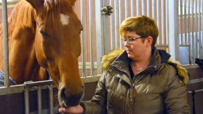 Anne Niemi tillsammans med Roulette Russe.
