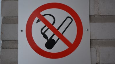Rökförbuds skylt