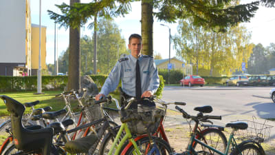 Kommissarie Mikael Appel från Österbottens polisinrättning