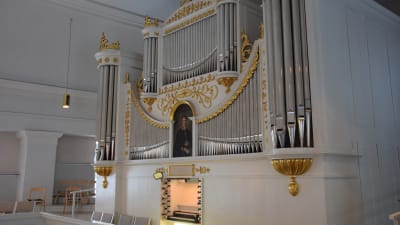 Orgeln i Ekenäs kyrka.