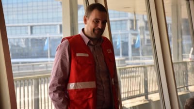 Andreas von Weissenberg är chef för internationella katastrofhjälpen vid Finlands Röda Kors.