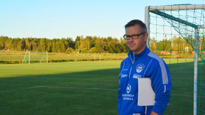 Andreas Gammelgård hoppas på många nöjda fotbollsspelare i Norrvalla cup.