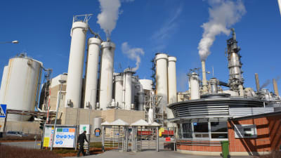 UPM:s fabrik i Jakobstad