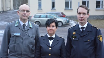 Petri Kosonen, Pirjo Tuominen och Ilkka Horelli.