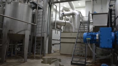 Fiskmjölsfabriken i Kasnäs.