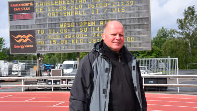 Projektledare för scenbygget, Margus Jaago