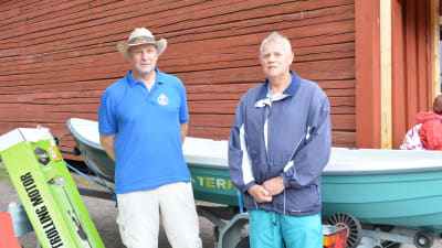 Alf Lindholm och Sture Englund. 