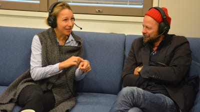 Mikaela Sonck och Erik Salvesen snackade bland annat löss i fredagssnack.