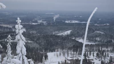 Fina vyer från Vuokatti