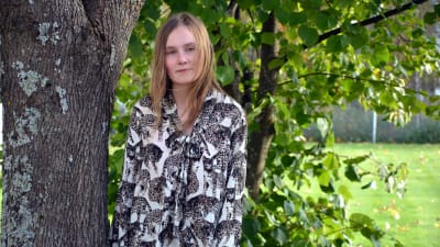 Praoeleven Sara Lindqvist från Perho.