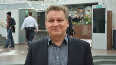 Timo Palviainen, chef för köpcentret Hansa.