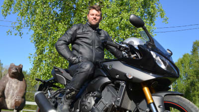 Motorcykelpolisen Staffan Söderström