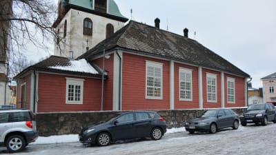 Lilla kyrkan i Borgå utifrån