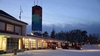 Brandstationen i Vasa.