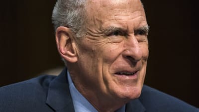 USA:s nationelle underrättelsechef Dan Coats då han hördes av senatens underrättelseutskott den 13 februari.