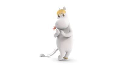 Snorkfröken i nya animationen på kommande i februari 2019.