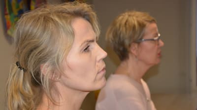 Marika Johansson, en dam med ljust hår i hästsvans.