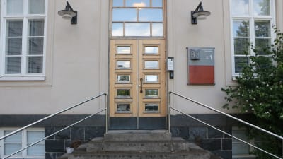 Dörren till mottagning utan tidsbeställning vid Dals missbrukarklinik