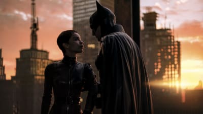 Batman och Catwoman.