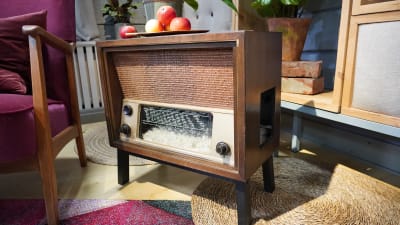 En gammal radio.