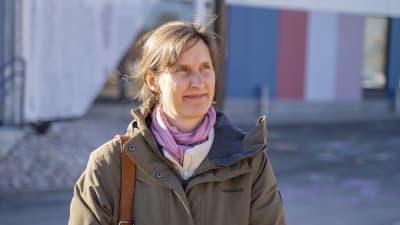 Annika Nyström, ordförande för Solbrinkens Hem och Skola förening. 