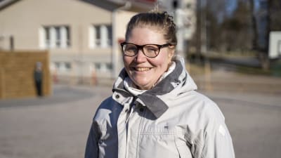 Lotta Strandberg-Nyman, lärare vid Solbrinkens skola i Lojo. 