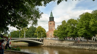 Turun tuomiokirkko ja Aurajoki