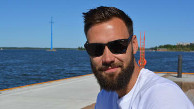 Tim Sparv i Vasa sommaren 2018.