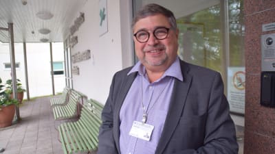 Chefsläkare Sune Lang på Raseborgs sjukhus.