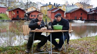 Inspelning av TV-programmet "Spise med Price"