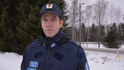 Mikael Appel, kommunikationschef på Österbottens polisinrättning.