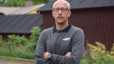 Porträttbild på Oscar Forsström