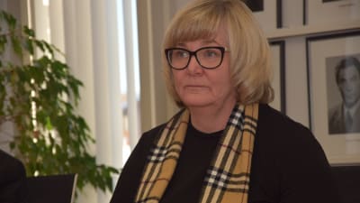 Sjundeås grundtrygghetschef Benita Öberg.