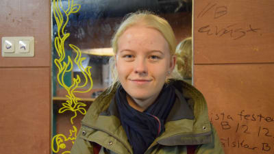 Ann-Louise Hakalax är ordförande för Kemistklubben vid Åbo Akademi.