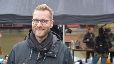 Borgå stads marknadsföringsplanerare Jan Kristian Forsman